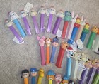 Vintage 70s-90s Pez Dispensers Lot Of 100 Star War Muppets Looney Tune Toy Story