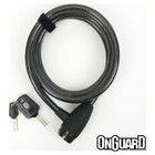 Onguard 6-foot Straight Hardened Security Steel Cable Key Bike Lock