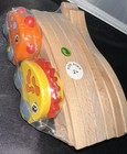 Nuchi Wooden Train Dinosaur Beginner Set Railway With Track  Fits Thomas Brio