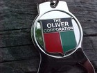 Oliver Tractor Chrome Chrom Metal Bottle Opener Key Ring Nos Kustom Made