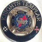 Freemason Knights Templar Car Emblem - Car Emblem