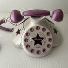 Bratz Electric Funkadelic Phone Fashion Pink Purple Cord Compartments 2003 Flaw
