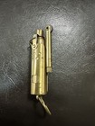 Vintage Brass Trench Lighter Lift Arm Style     Unmarked Wwii Era Pocket Lighter