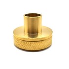 Big Horn 19668 Brass Router Template Guide With Brass Template Guide Lock Nut