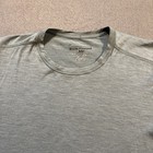 Black Diamond Base Layer Tshirt Mens Medium Blue Gray Merino Nuyarn Wool Blend