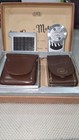 Vtg  Leica Meter Set   65950  Light Meter   Booster  Leather Cases  Storage Box