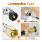 4 Ft Pressure Propane Regulator With Hose  Qcc1  3 8  Female Flare For Gas Grill