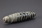 50mm Antique Himalayan Tibet Nepal Old Dzi Bead Complete Amulet  With Stripe Eye