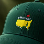 Masters Golf Hat Green Embroidered Logo Baseball Cap Adjustable Augusta Style