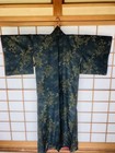 224  authentic   Vintage  Japanese Kimono Men s women s Robe Yukata Japan