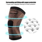 Compression Copper Knee  2pack  Braces Sleeves Support Arthritis Joint Men Women