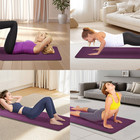 Exercise Yoga Mat Extra Thick Gym Fitness With Non Slip Pilates Mats Pad 72 x24 