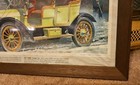 Vintage Humble Oil Poster Print 1909 Welch Touring Car Artist Harry Anderson