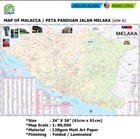 Map Of Malacca  malaysia  Fully Updated With Unesco World Heritage Site