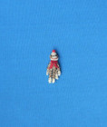 Dollhouse Miniature Crochet Sock Monkey 1 1 4  Tall 1 12 Scale Artist Toy