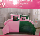 Juicy Couture 6 Piece Twin Reversible  dump Him keep Him  Comforter Bed Set