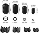 20 Pack Ferrite Chokes Bead Ring Core Rfi Emi Noise Suppressor Filter Cable Clip