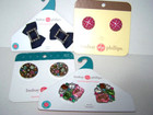 4 Sets New  Lindsay Phillips Interchangeable Shoe Switchflop Snaps See Close Ups