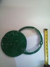 Antique Cast Iron John Deere Moline Ill  Corn Planter Lid 