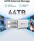 Usb 3 0 2 Bay Raid External Hard Drive Enclosure For 2 5 3 5  Sata Hdd Ssd Case
