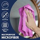 50 Pack Bulk Microfiber Cleaning Cloth No Scratch Rag Polishing Detailing Towel