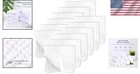 12 Pack Muslin Burp Cloths Large 100  Cotton Hand Washcloths For Baby - Baby    