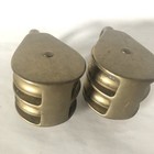 Two Solid Brass Double Block Pulley Hardware Marine Specialty Nautical Sailboat