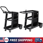 Garvee Welding Cart 3-tier 400 Lbs Welder Welding Cart With 360   Swivel Wheels