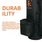 Tuxing 3l Carbon Fiber Cylinder Bag Protective Case Backpack Bag Black