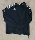 Adidas Condivo Soccer Hybrid Training Jacket   Pullover  Black  Youth