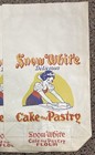 Vintage Lot Of 5 Snow White Delicious Cake And Pastry Flour Bags