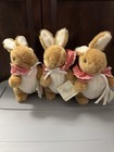 Vintage 1980 s Eden Beatrix Potter Plush Lot Of 18 W  Tags Musical Peter Rabbit