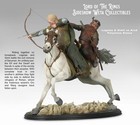 New  Sideshow Weta Lord Of The Rings  Legolas Gimli On Arod  1507 5000 Sold Out