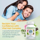     vital Nutritive Vital Hair Complex - Hair Growth Vitamins For Menwomen Pack2    