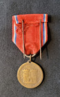 Ww1 Original French Verdun Medal 1916 Battle Bronze Signed Vernier