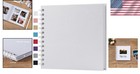 7x7 Inch White Diy Scrapbook Photo Album 40 Pages Weddings Anniversary