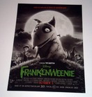 Disney Frankenweenie Promo Mini Poster Flyers Lot Of 2 Tim Burton Comic Con  12