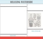Relaxing Waterside Dies And Stamps Scrapbook Diy Handmade Greeting Card Making
