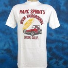 Vintage 80s Narc Sprint Car Racing Dixon California T-shirt S Single Stitch