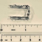 Traditional 1 9 Model Horse Scale Fancy Western Spade Bit - Pewter  minor Flaws 
