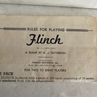 Flinch Card Game In Red Box 1938 Vintage Parker Brothers Collectible 2-8 Players
