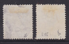 Victoria 1890-1900 1d Brown Shades Qv Stamp Duty Series X2 Mint ng  rc28 