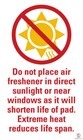 Individually Wrapped - Professional Car Air Freshener Scented Pads  45 Per Pack 