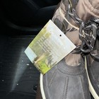 Bearpaw Women Quilted Leather Snowboots Sheepskin Footbed Us 7 Waterproof  new 