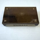 Antique Vintage Metal Matchbox Holder Case Sverige Sweden Swedish Matches