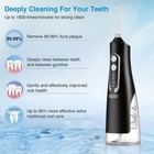 Cordless Water Flosser Dental Oral Irrigator Travel Teeth Cleaner Floss Pick   