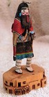 Minature Hopi Heoto Mana Kachina Signed Lawrence Maho