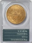 1904  20 Gold Liberty Pcgs Rattler Ms63 Cac Gold Double Eagle 05077579