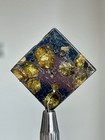 Gorgeous Brahin Pallasite Meteorite Slice  5 37 Grams