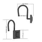 Shower Curtain Decorative Hooks Set Of 12 Shower Curtain Rod Rings For Bathroom